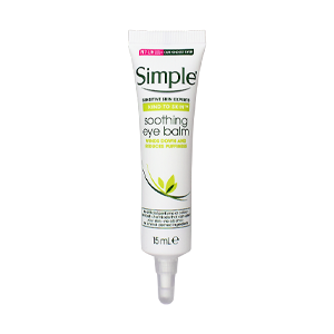 کرم دور چشم آبرسان و ضد تیرگی سیمپل مدل Soothing حجم 15 میلی لیتر