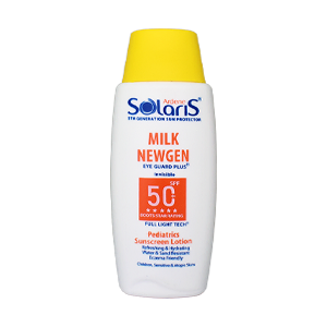 لوسیون ضد آفتاب کودک میلک نیوژن آردن سولاریس SPF50 حجم 100 میلی لیتر