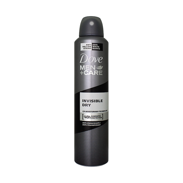 اسپری ضد تعریق مردانه داو مدل Invisible Dry حجم 250 میلی لیتر