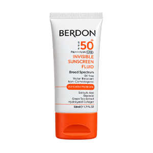 فلویید ضد آفتاب بی رنگ پوست های چرب و جوشدار بردون SPF50 حجم 50 میلی لیتر