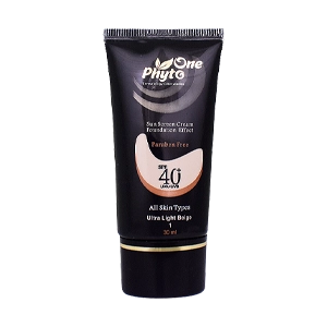 کرم ضد آفتاب بژ خیلی روشن انواع پوست فیتو وان SPF40 حجم 30 میلی لیتر