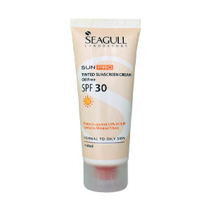 کرم ضد آفتاب رنگی روشن پوست های معمولی تا چرب سی گل SPF30 حجم 50 میلی لیتر