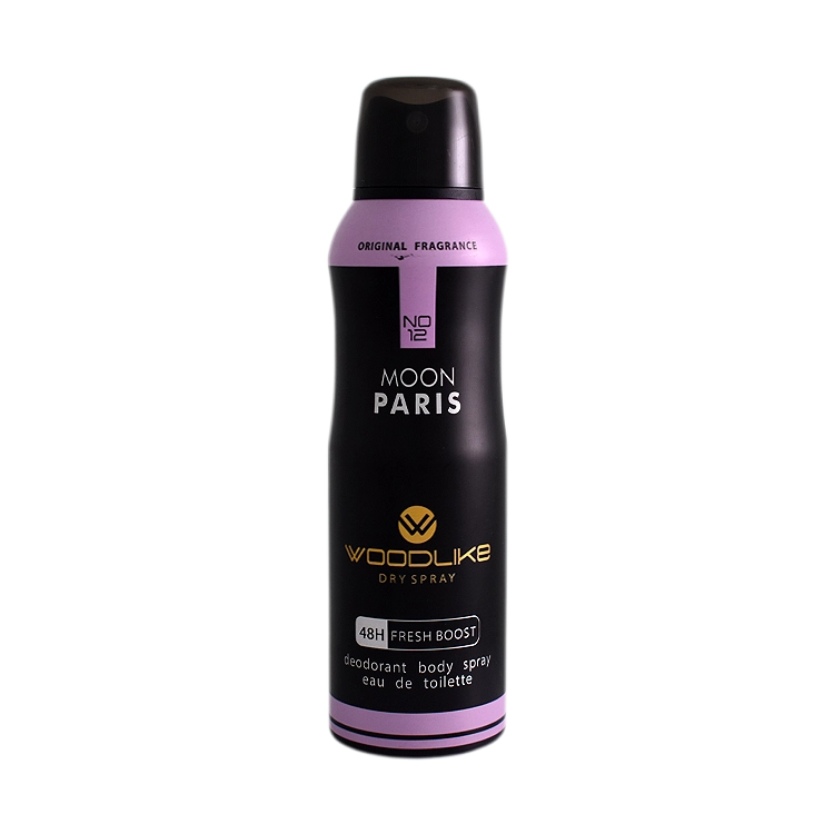 اسپری بدن زنانه وودلایک مدل Moon Paris حجم 200 میلی لیتر
