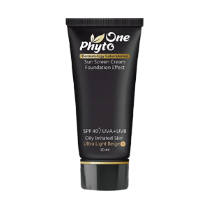 کرم ضد آفتاب بژ خیلی روشن پوست های چرب و حساس فیتو وان spf40 حجم 30 میلی لیتر
