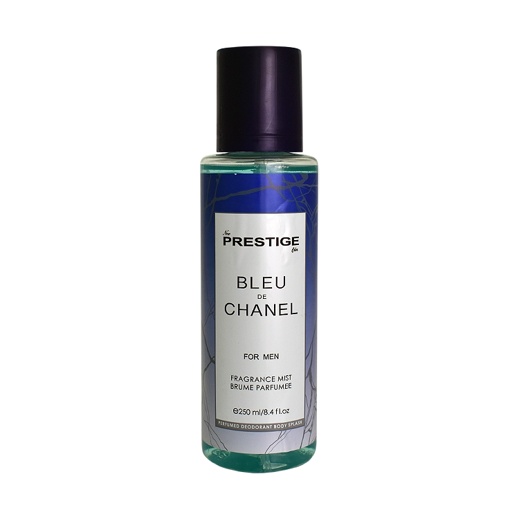 بادی اسپلش مردانه پرستیژ مدل Bleu De Chanel حجم 250 میلی لیتر