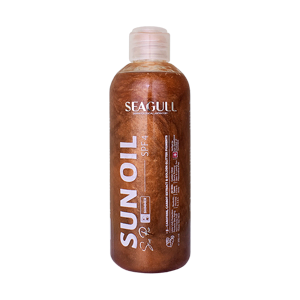 روغن برنزه کننده و ویتامینه اکلیل دار سی گل SPF4 حجم 250 میلی لیتر