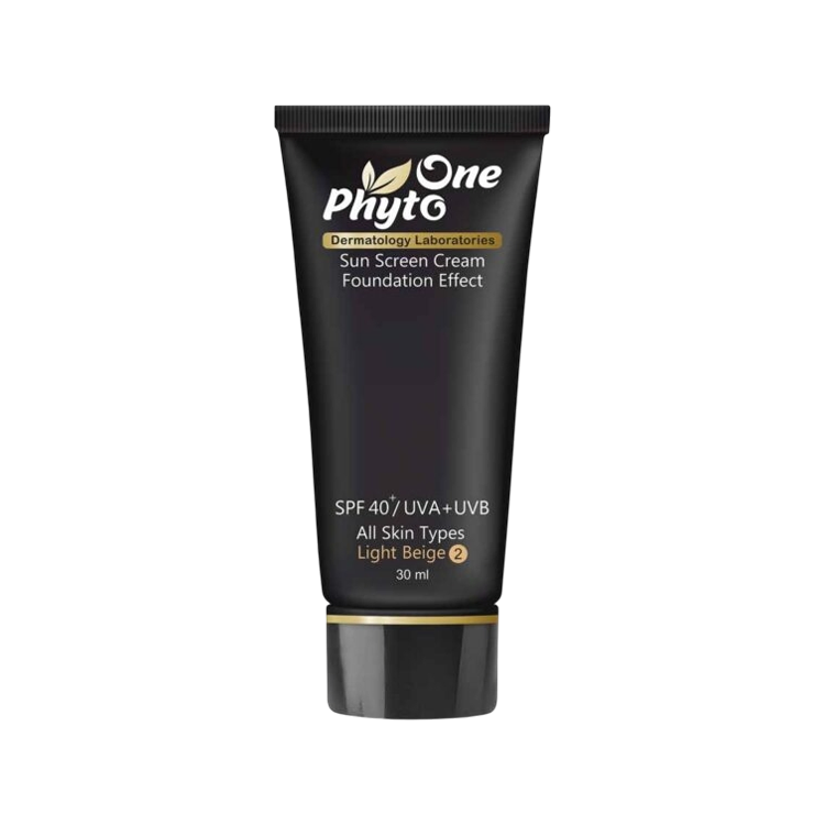 کرم ضد آفتاب بژ روشن انواع پوست فیتو وان SPF40 حجم 30 میلی لیتر