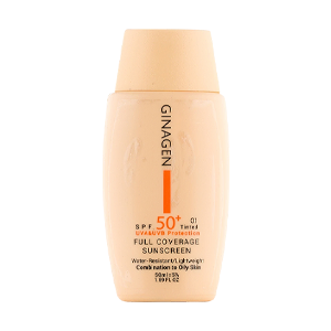 لیکویید ضد آفتاب بژ روشن پوست های چرب و مختلط ژیناژن SPF50 حجم 50 میلی لیتر