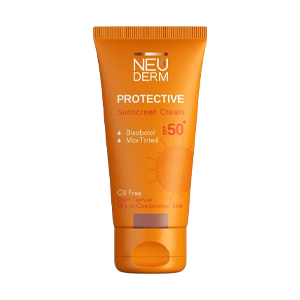 کرم ضد آفتاب رنگی طبیعی پوست های مختلط و چرب هایلی پروتکتیو نئودرم SPF50 حجم 50 میلی لیتر