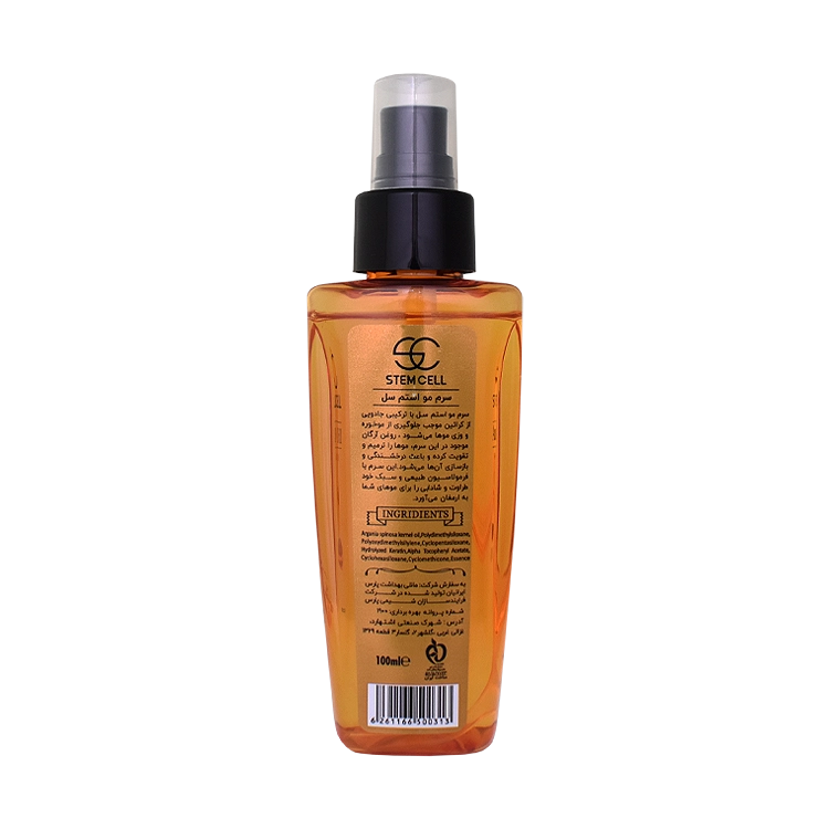 خرید سرم مو روغن آرگان استم سل حجم 100 میلی لیتر