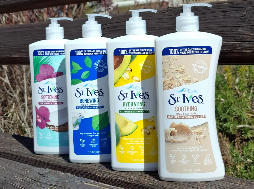 نقد و مقایسه لوسیون بدن عصاره جو دوسر و شی باتر سینت ایوز مدل Soothing حجم 621 میلی لیتر