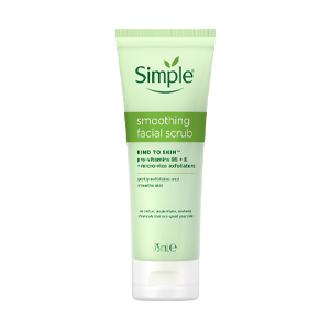 کرم اسکراب پوست حساس سیمپل مدل Smoothing حجم 75 میلی لیتر